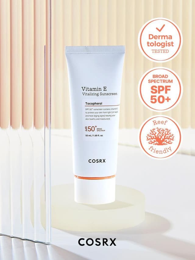 Vitamin E Vitalizing Sunscreen SPF50+