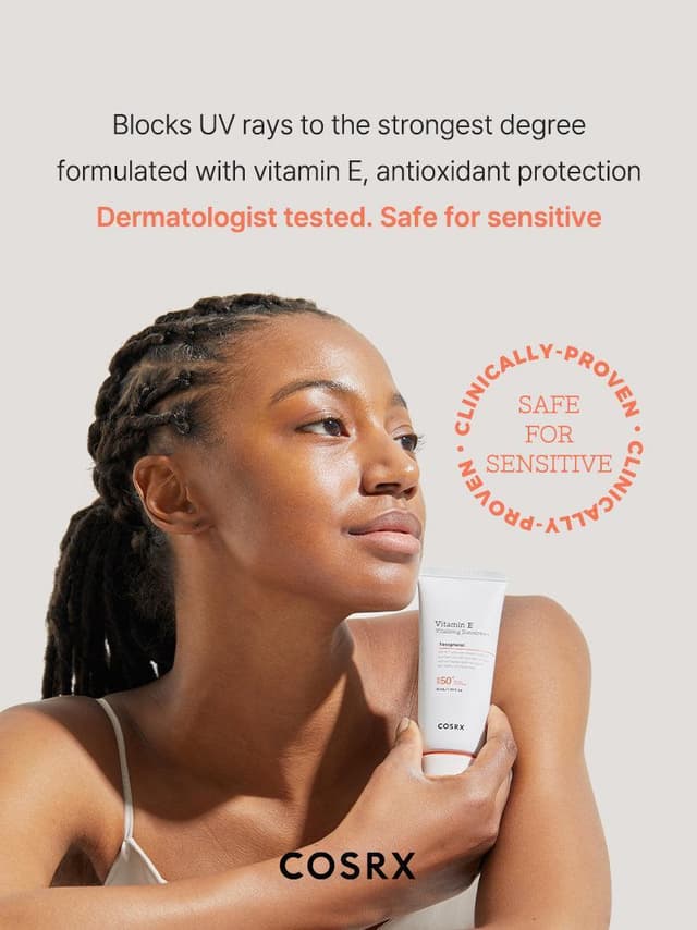 Vitamin E Vitalizing Sunscreen SPF50+
