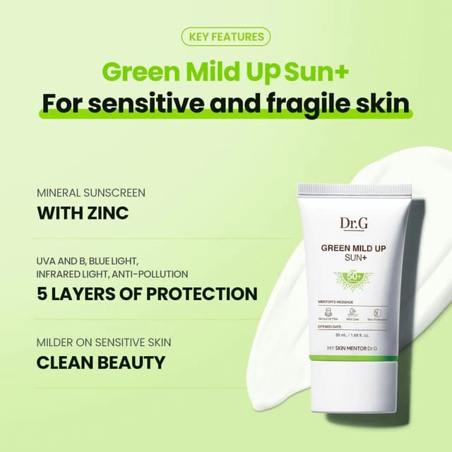 Green Mild Up Sun+ SPF50+