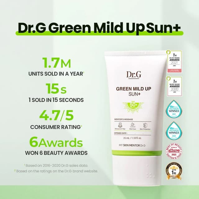 Green Mild Up Sun+ SPF50+