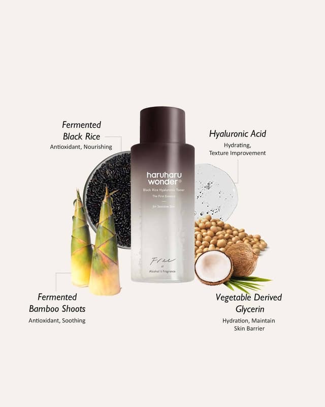 Black Rice Hyaluronic Toner