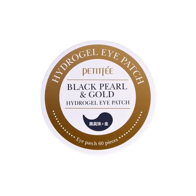 Black Pearl & Gold Hydrogel Eye Patch