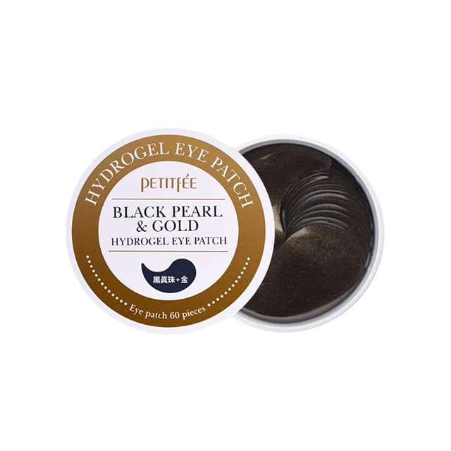 Black Pearl & Gold Hydrogel Eye Patch